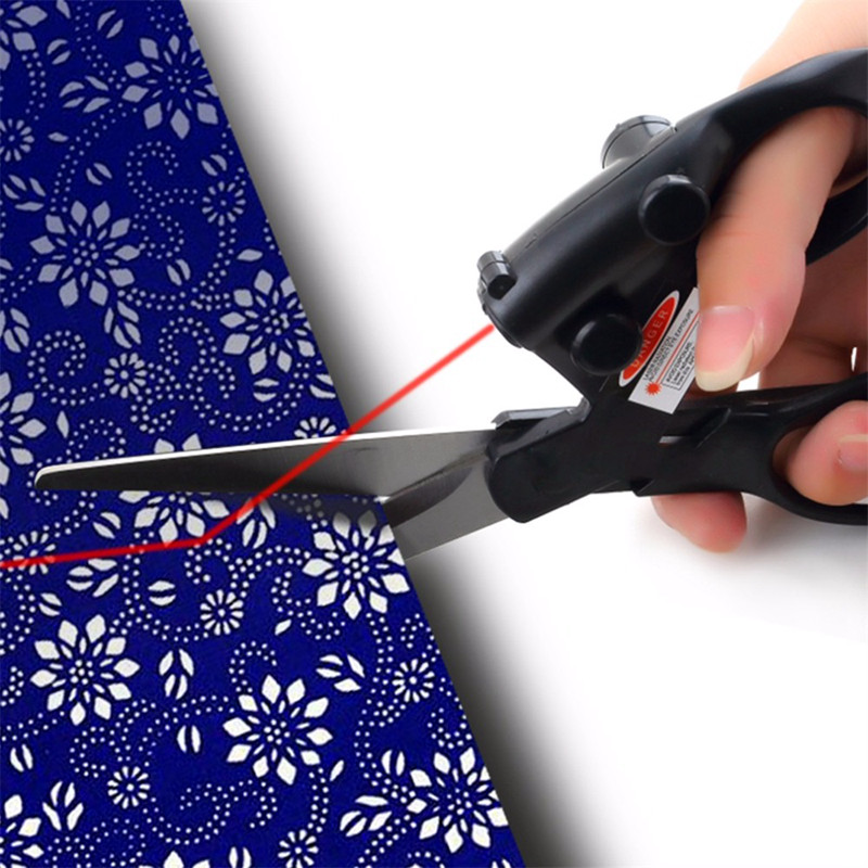 Laser Scissors Make Straight-Line Cuts Easy