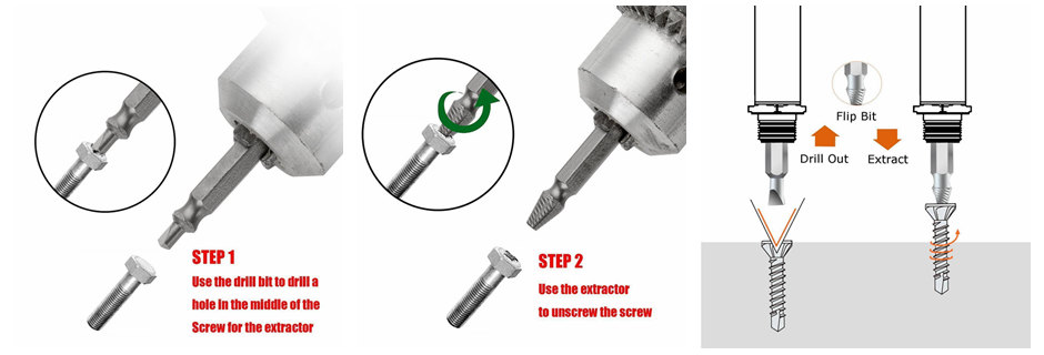 How to Use Speed_out Damaged Screw Bolt Extractor